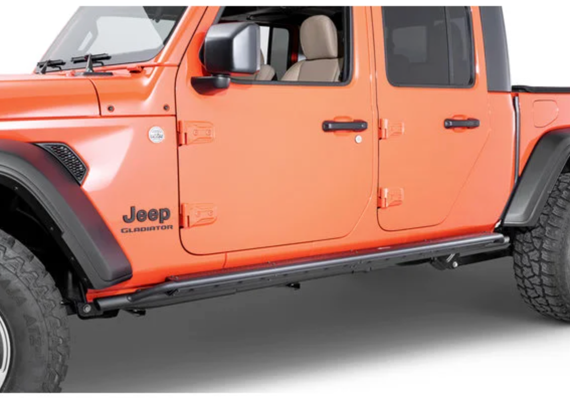 Quadratec Brute Strength Side Steps for 20-26 Jeep Gladiator JT