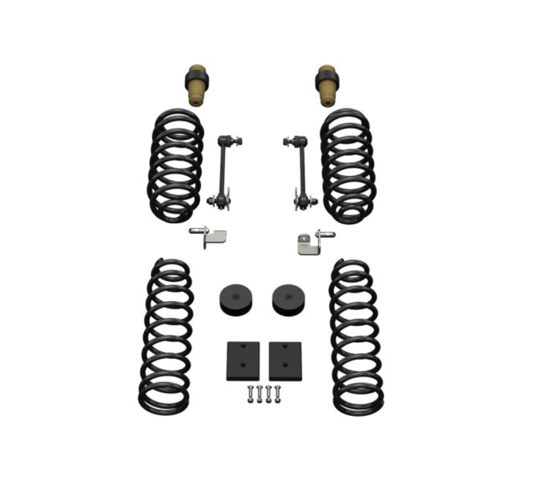 JK 2dr: 1.5" Sport ST1 Spring Lift System - No Shocks