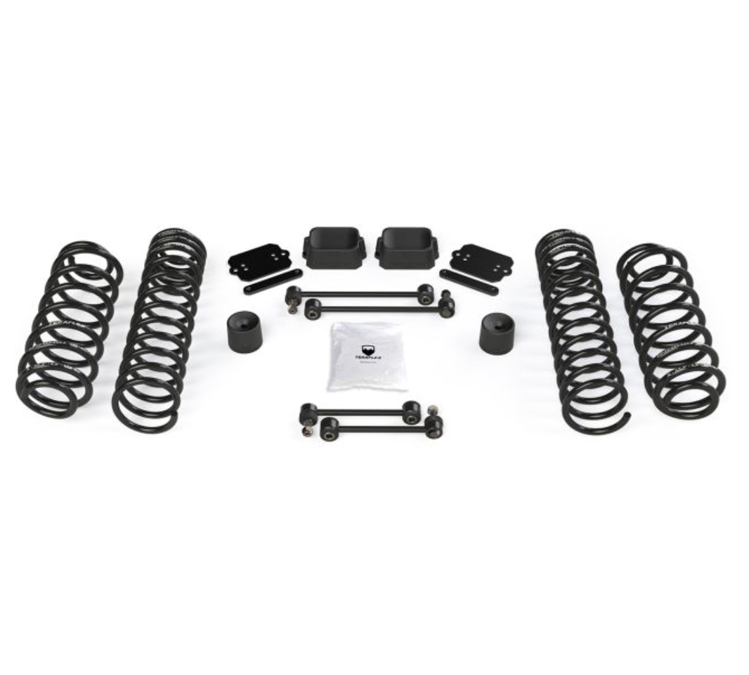 JL 4dr: 2.5" Coil Spring Base Lift Kit - No Shocks 3.6L/2.0L