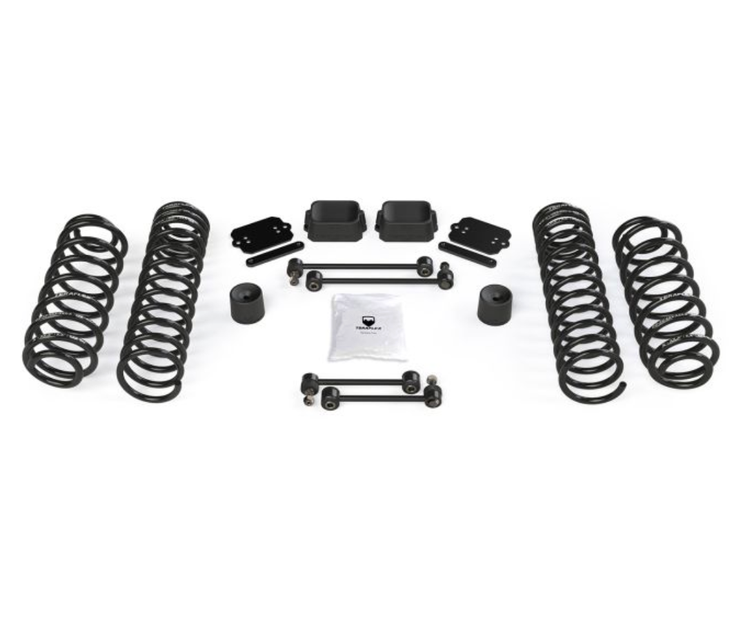 JL 2dr: 2.5" Coil Spring Base Lift Kit - No Shocks