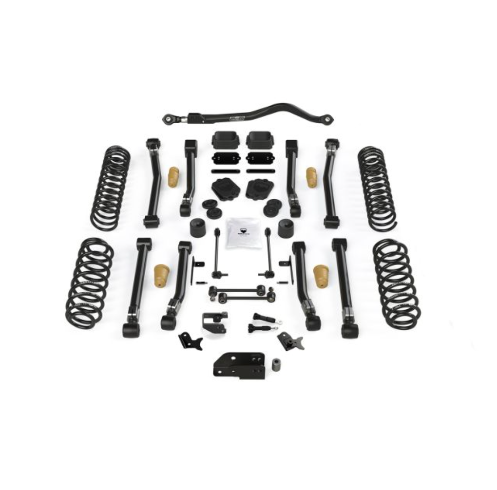 TeraFlex 3.5 inch Alpine CT3 short arm suspension system for Jeep Wrangler JL Unlimited 3.6L and 2.0L models without shocks