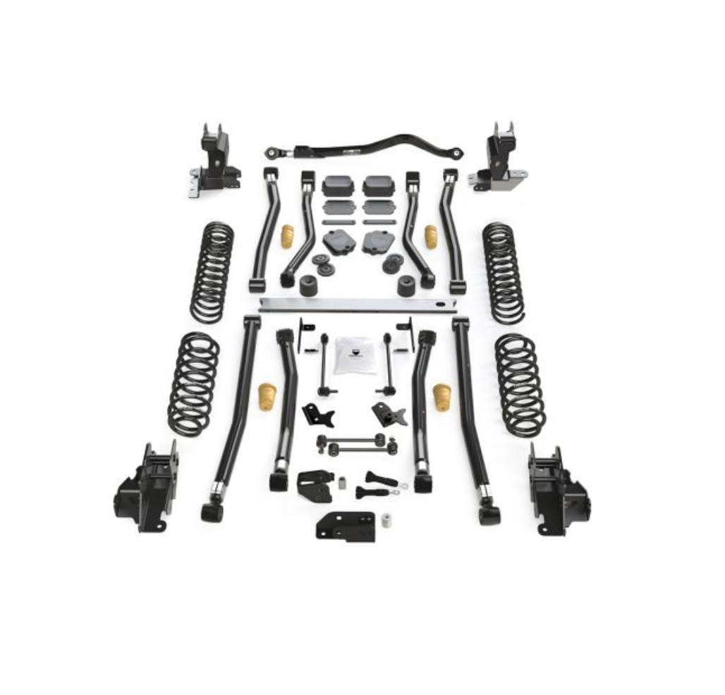 JL 2dr: 3.5" Alpine CT3 Long Arm Suspension System - No Shocks