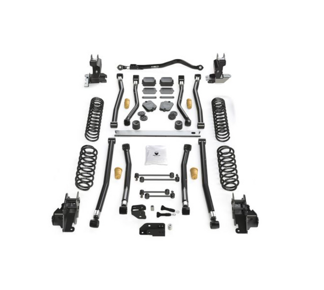 TeraFlex 4.5 inch Alpine CT4 long arm suspension system for Jeep Wrangler JL 2-door without shock absorbers