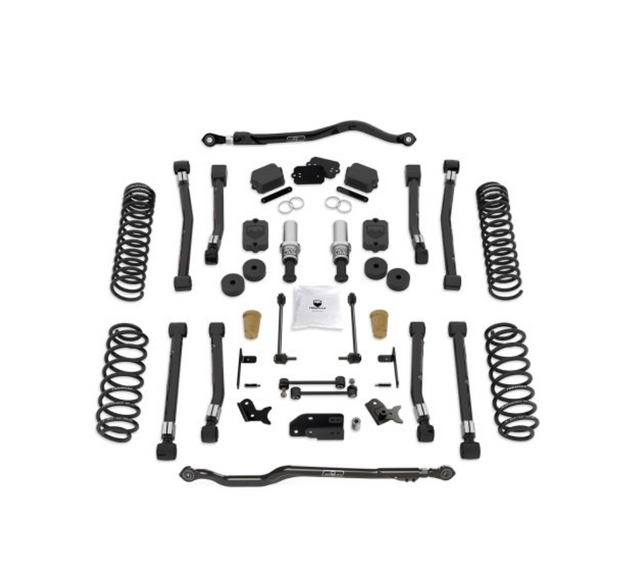 TeraFlex 2.5 inch Alpine RT2 short arm suspension system for Jeep Wrangler JL Unlimited 3.6L and 2.0L without shocks