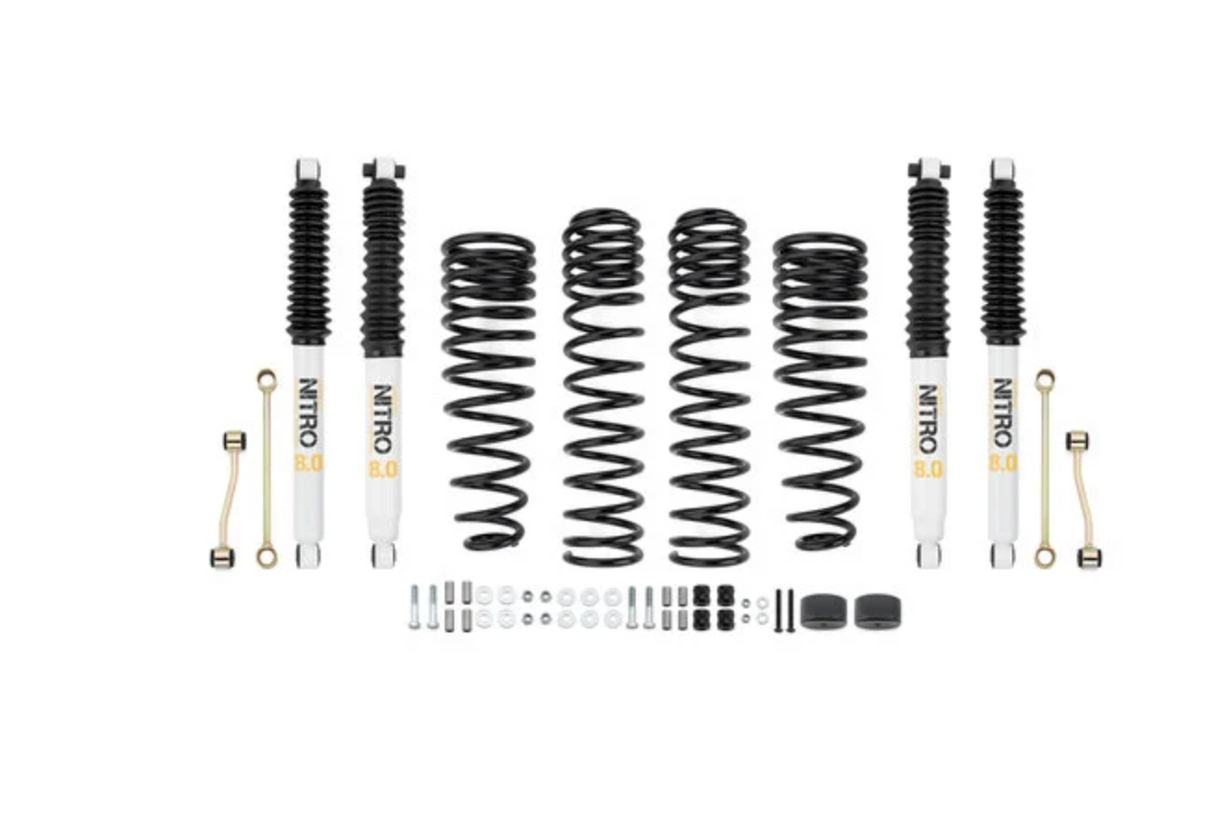 Quadratec Maximum Duty 2.5" Coil Spring Suspension Lift Kit for 20-26 Jeep Gladiator JT Sport/Sahara