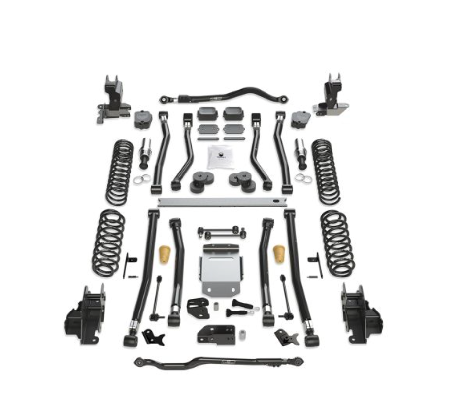 TeraFlex JL 2dr: 4.5" Alpine RT4 Long Arm Suspension System - No Shocks