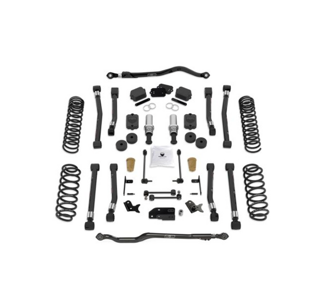 TeraFlex 3.5 inch Alpine RT3 Short Arm Suspension System for Jeep Wrangler JL Unlimited 3.6L and 2.0L models without shocks