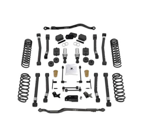 TeraFlex 3.5 inch Alpine RT3 Outback Overland Short Arm Suspension System for Jeep Wrangler JL Unlimited without shocks