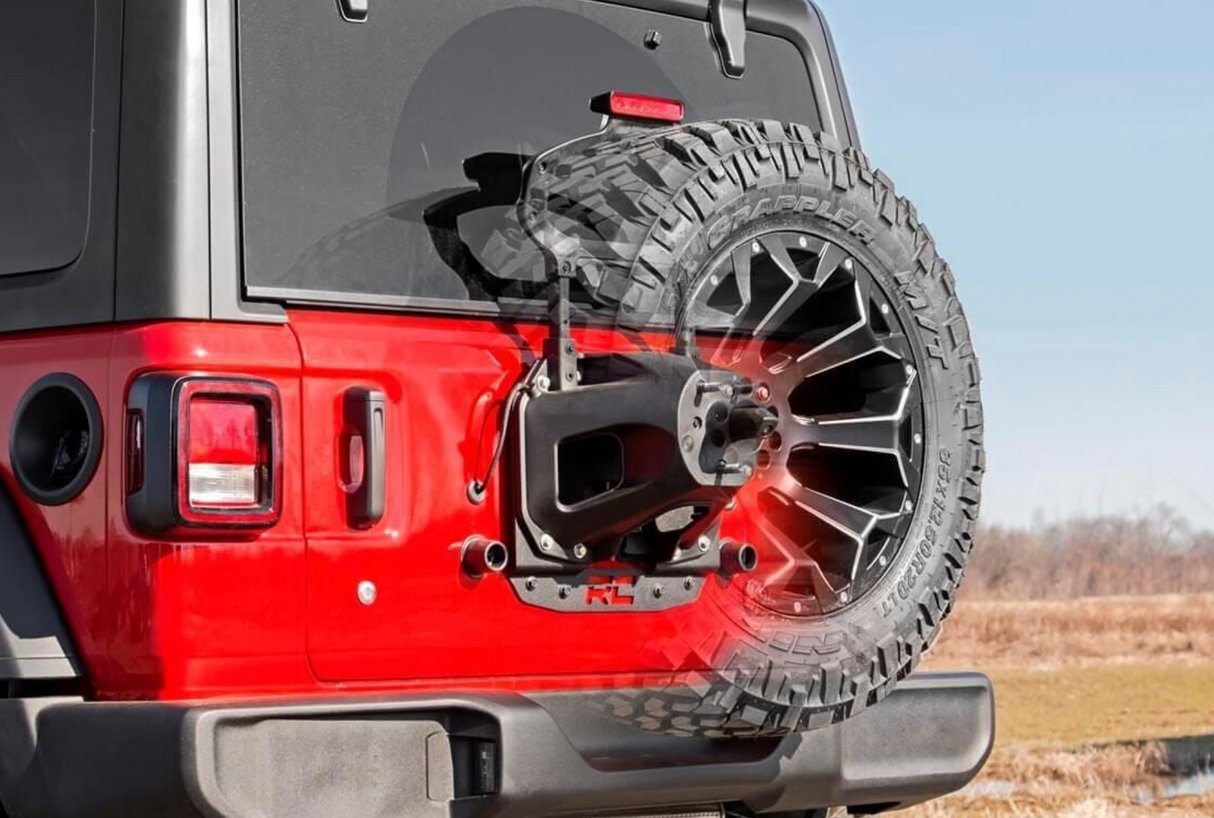 Tire Carrier Relocation Plate Jeep Wrangler JL (21-26)/Wrangler Unlimited (18-26)