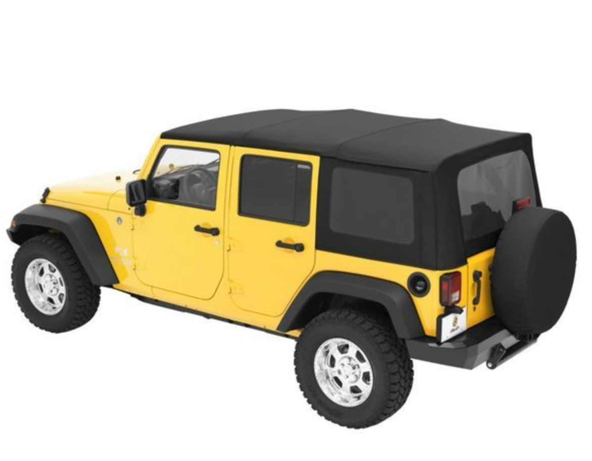 Bestop Sailcloth Replace-A-Top Soft Top for Jeep Wrangler JK Unlimited 4-Door