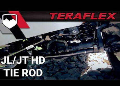 TeraFlex HD chromoly tie rod kit for Jeep JL and JT