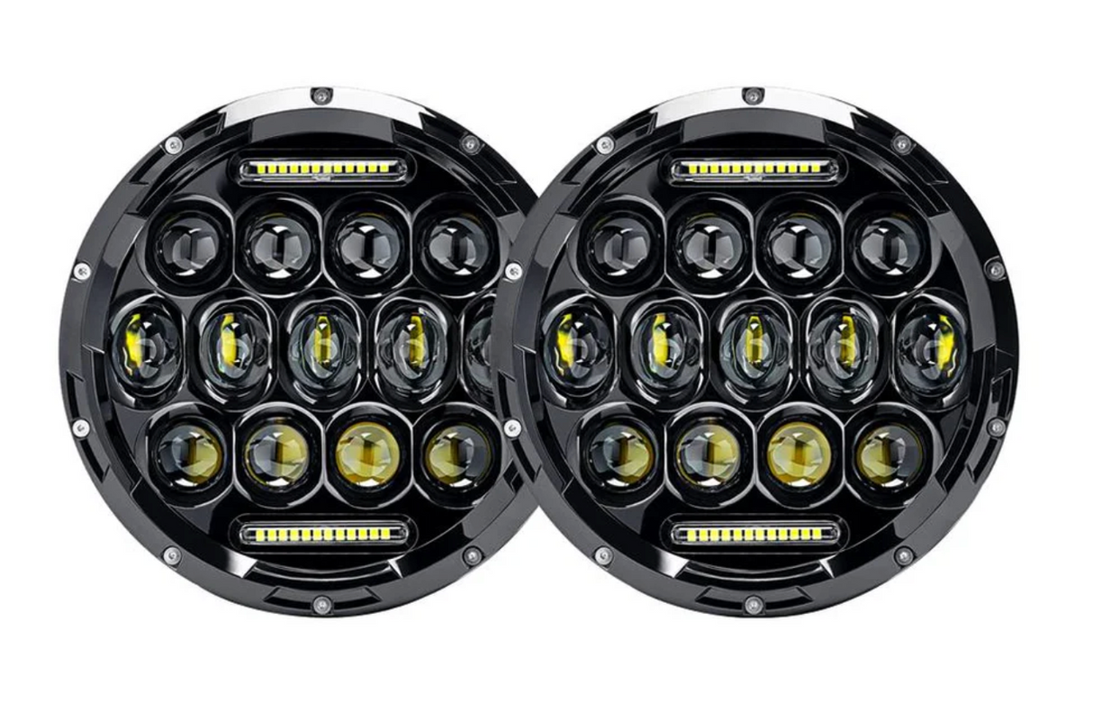 Trail Ops JK/JKU 7-Inch LED Projector Headlights