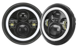 Trail Ops 7" Halo LED Headlights for Jeep Wrangler JK/JKU