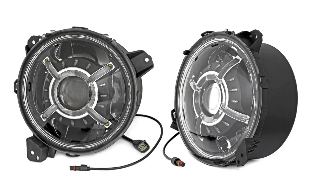 Trail Ops JL/JLU/JT 9-Inch LED Projection Headlights