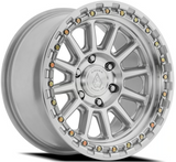 Arena Enduro 17x9 0mm Gloss Silver Machined