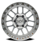Arena Boost 17x9 0mm Gloss Silver Machined