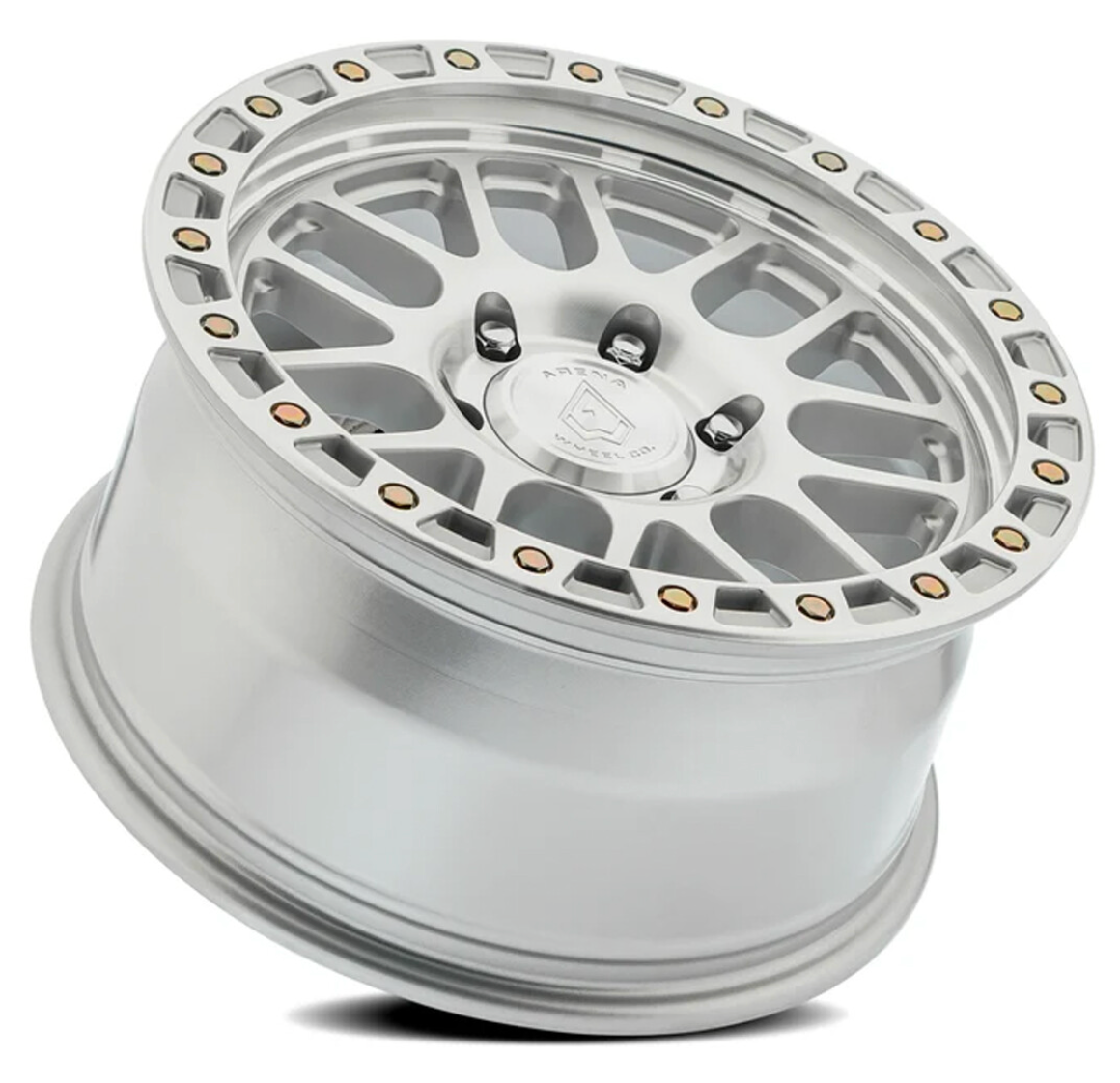 Arena Boost 18x9 0mm Gloss Silver Machined