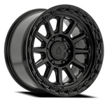 Arena Enduro 17x9 -12mm Glossy Black