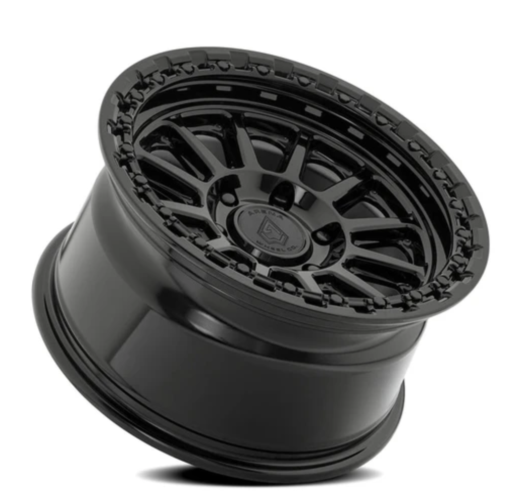 Arena Enduro 17x9 -12mm Glossy Black
