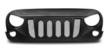 Trail Ops Venom Front Grille - Matte Black (2007-2018 Jeep Wrangler JK/JKU)