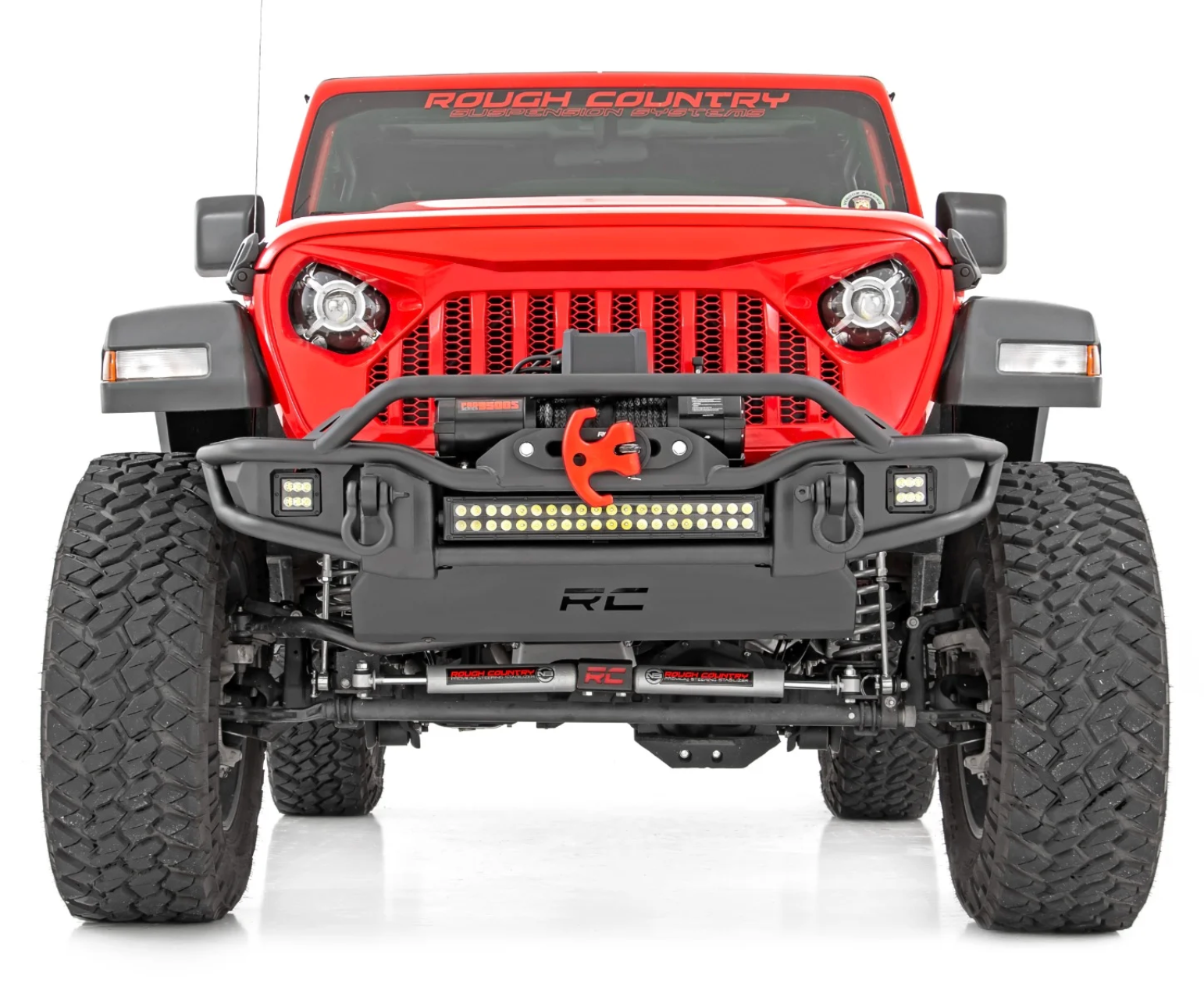 Front Winch Bumper Tubular | Skid Plate | Jeep Gladiator JT/Wrangler JK & JL/Wrangler Unlimited