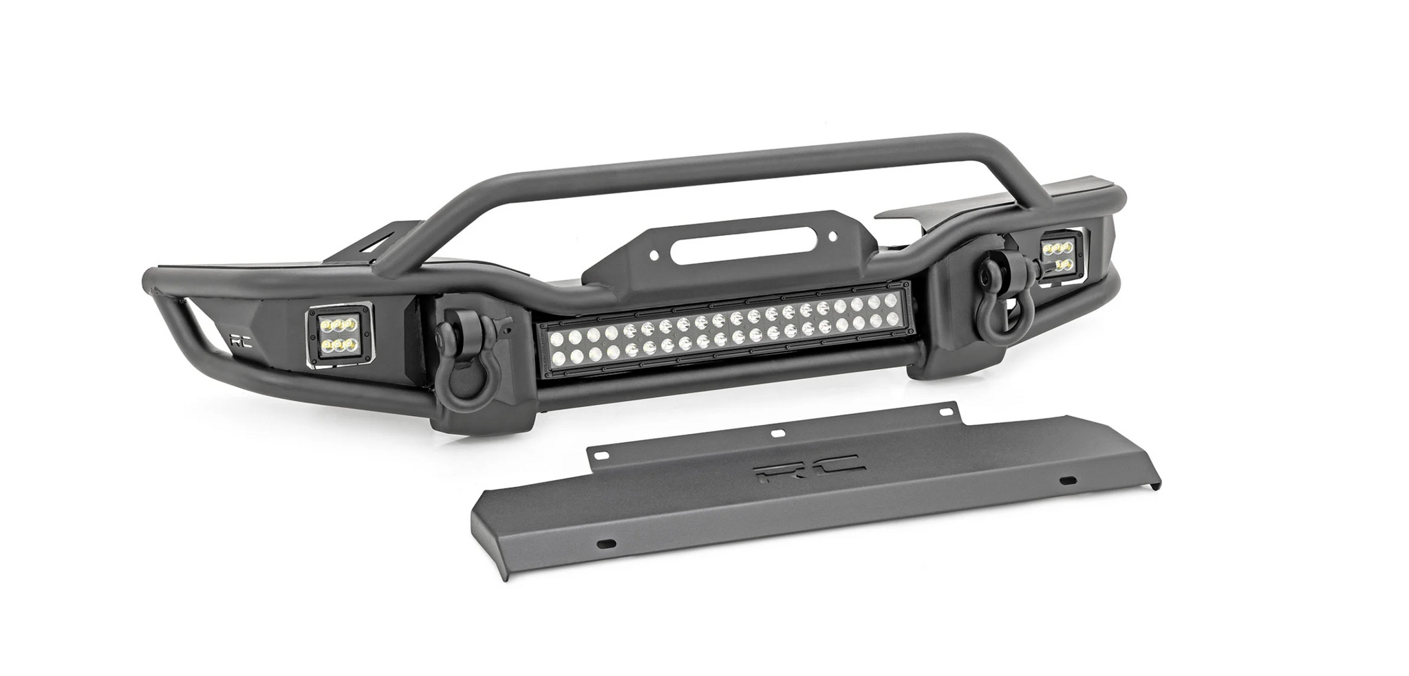 Front Winch Bumper Tubular | Skid Plate | Jeep Gladiator JT/Wrangler JK & JL/Wrangler Unlimited