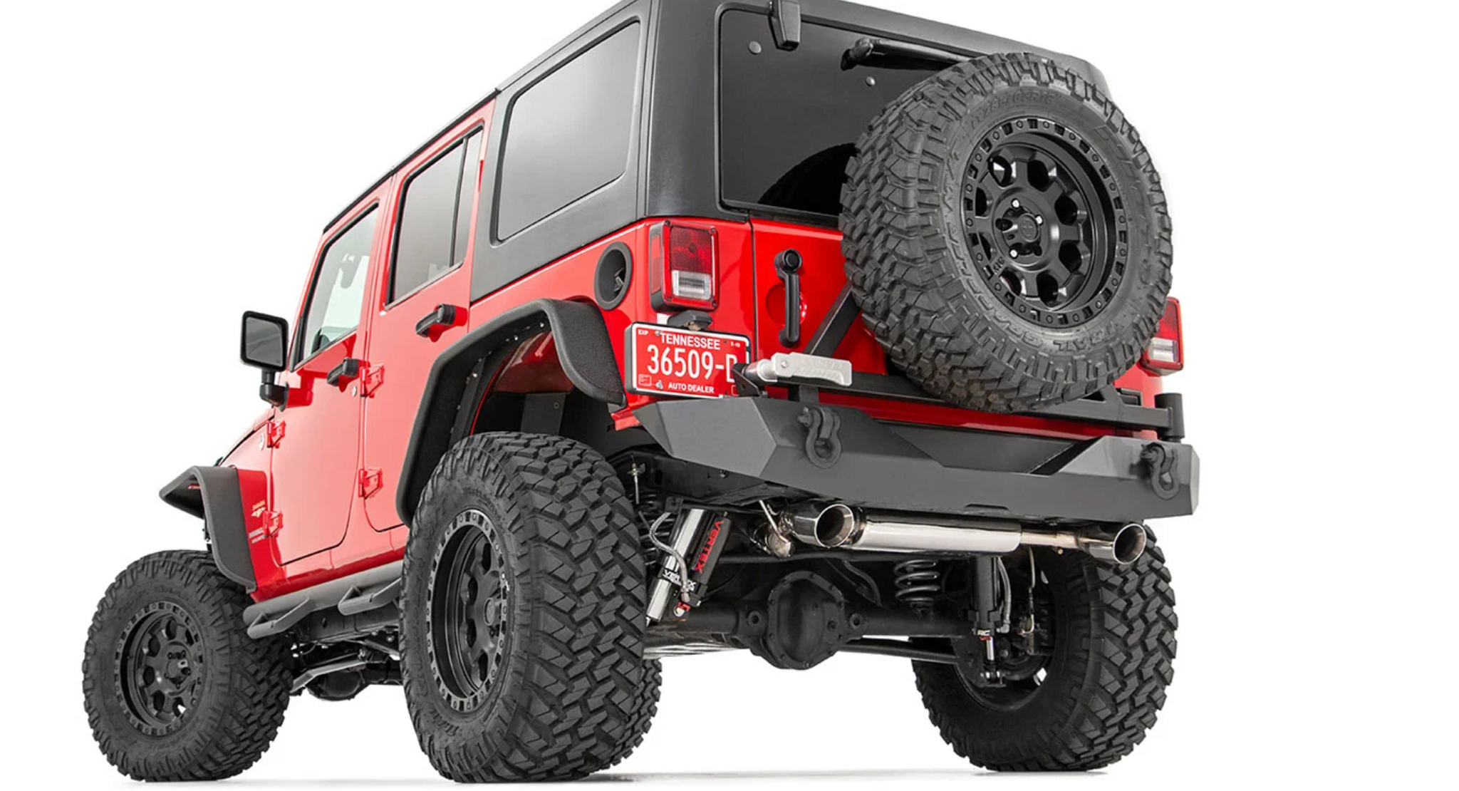 Rear Bumper Rock Crawler | Tire Carrier | Jeep Wrangler JK/Wrangler Unlimited (07-18)