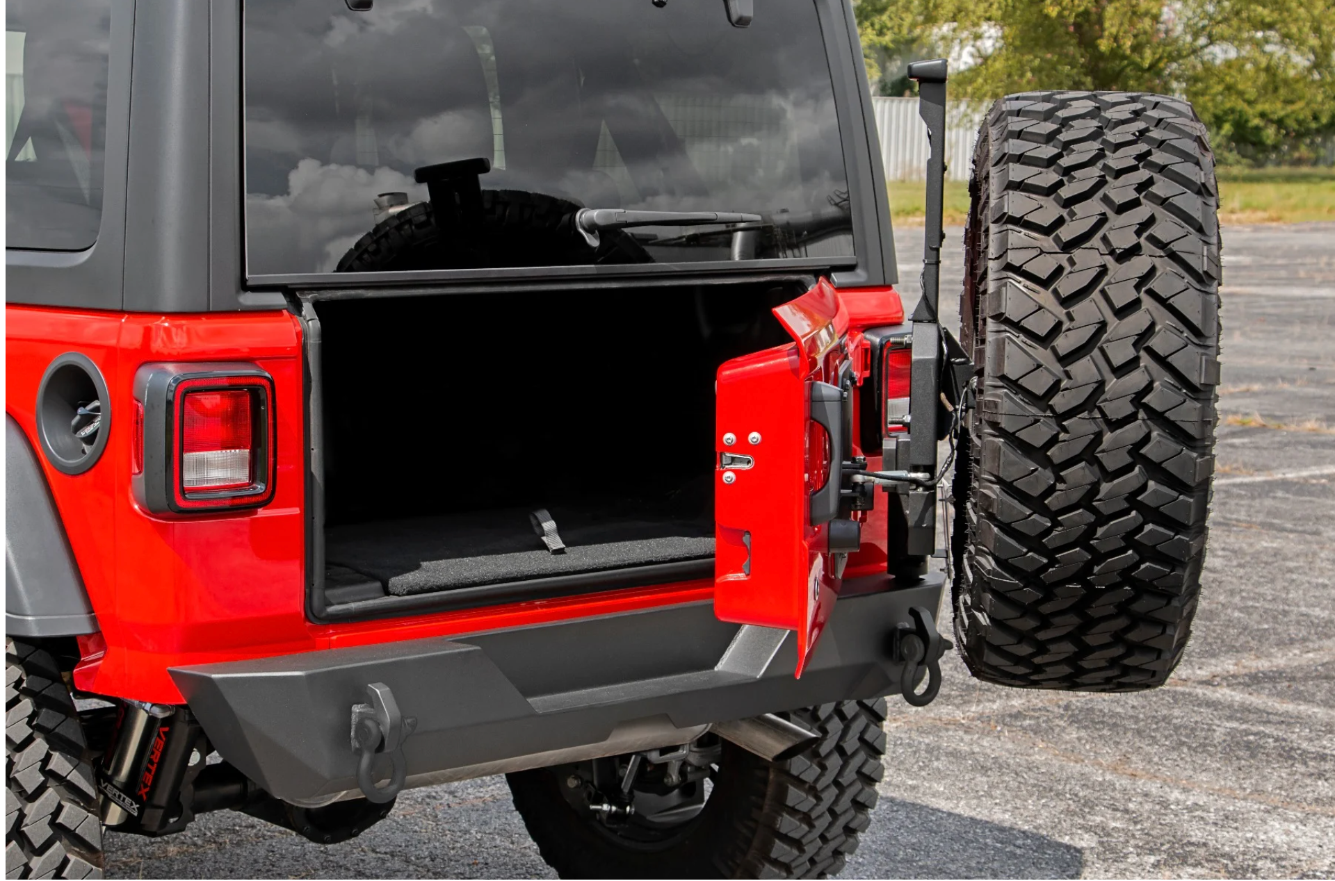 Rear Bumper Trail | Tire Carrier | Jeep Wrangler JL (18-26)/Wrangler Unlimited (18-26)