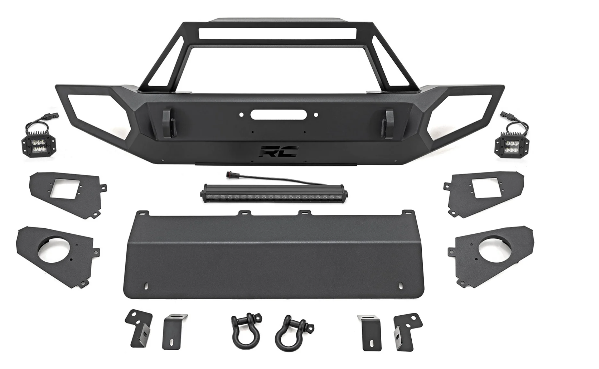 Rough Country Front Winch Bumper Jeep Wrangler and Gladiator (JK/JL/JT)