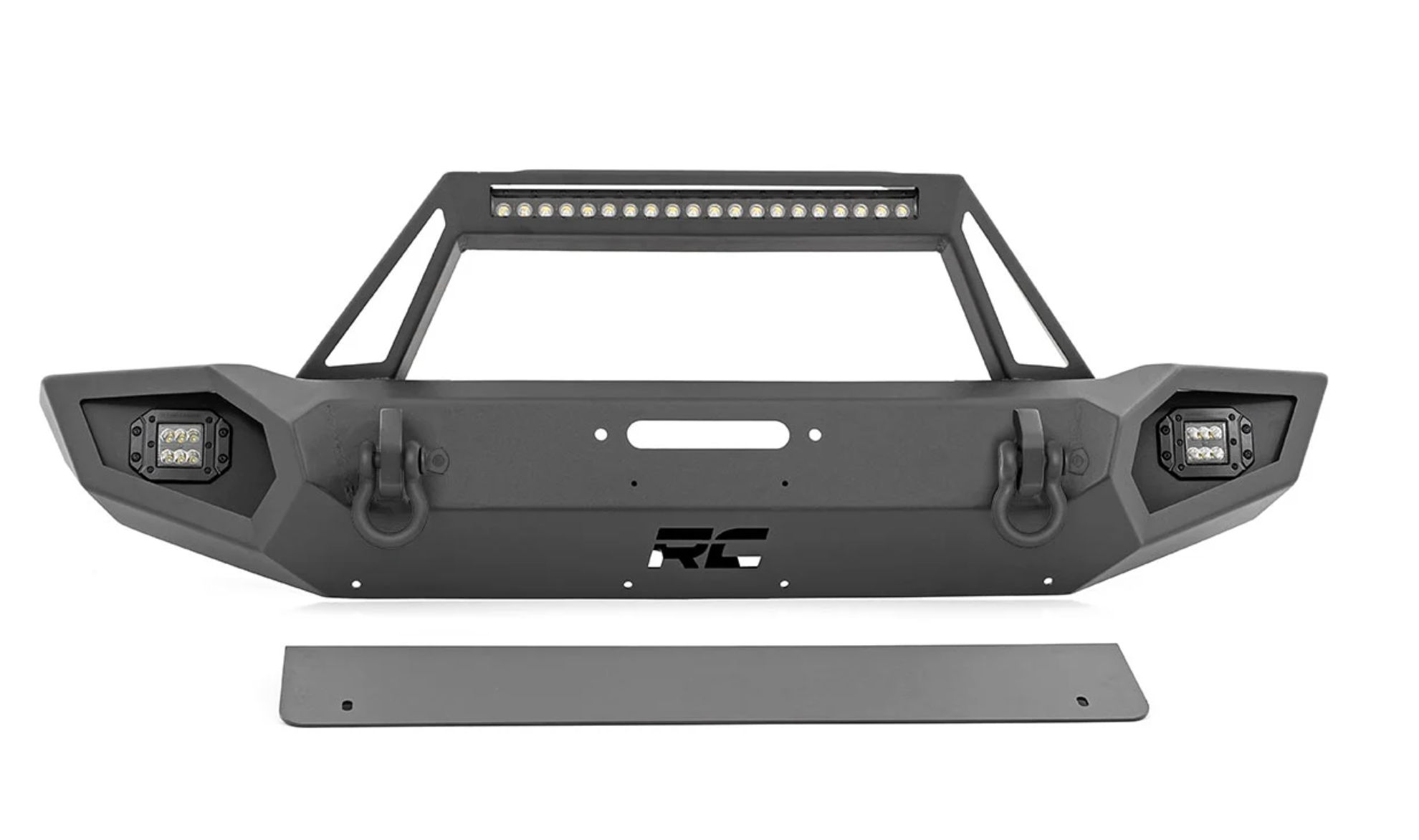 Rough Country Front Winch Bumper Jeep Wrangler and Gladiator (JK/JL/JT)