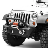 RedRock Attack Stubby Winch Front Bumper