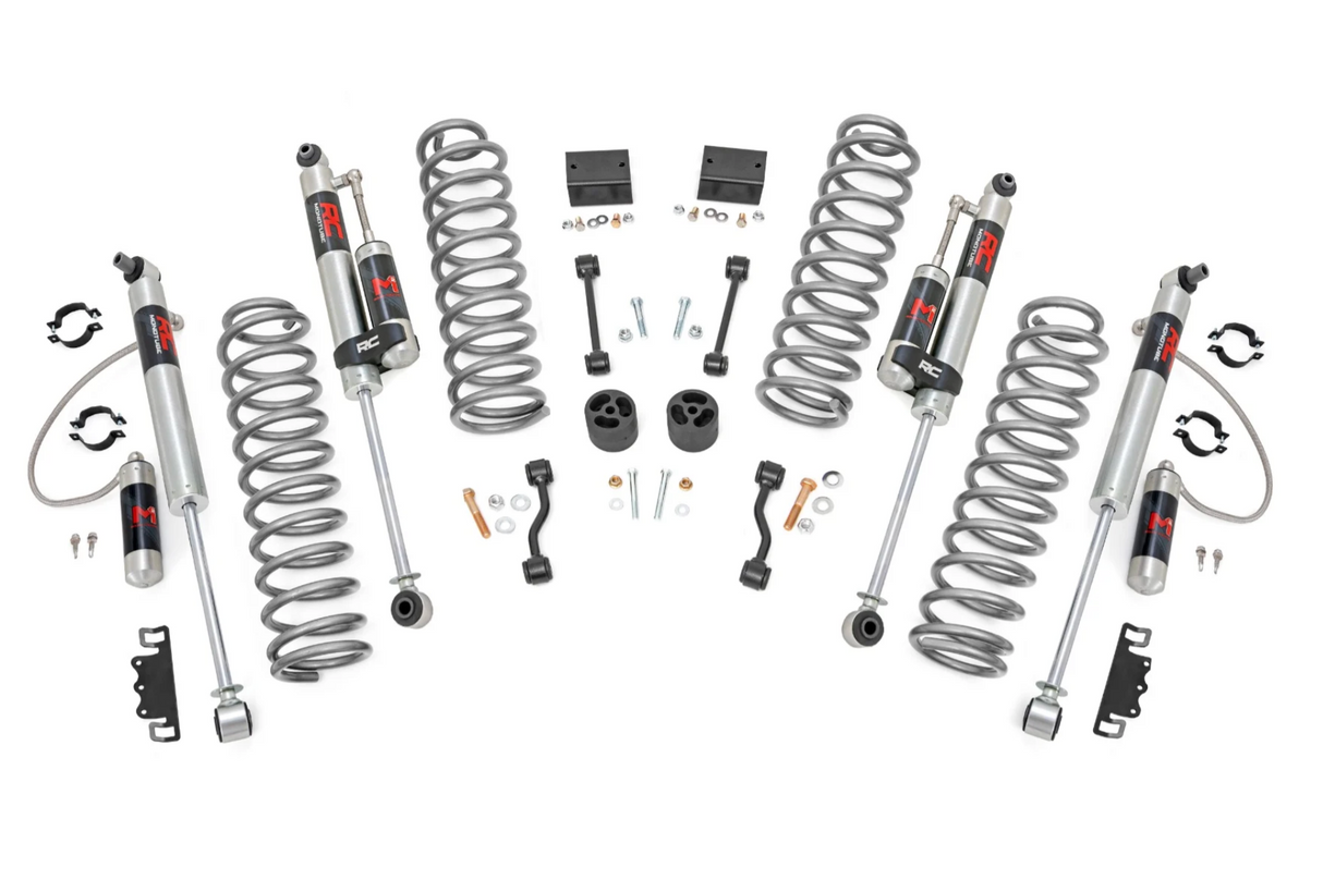 Rough Country 2.5 Inch Lift Kit | Coils | Jeep Wrangler Unlimited Rubicon 4WD (2018-2023)