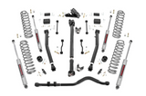 Rough Country 3.5 Inch Lift Kit | Adj Lower | FR D/S | Jeep Wrangler Unlimited (24-26)
