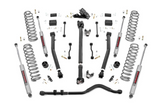 Rough Country 3.5 Inch Lift Kit | Adj Lower | FR D/S | Jeep Wrangler JL 4WD (24-26)