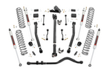 Rough Country 3.5 Inch Lift Kit | Adj Lower | FR D/S | Jeep Wrangler JL 4WD (2018-2023)