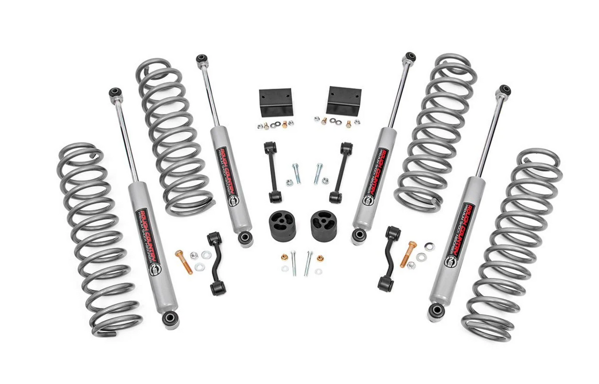 2.5 Inch Lift Kit 4-Door | Jeep Wrangler Unlimited JL 4WD (18-23)