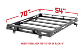 Roof Rack Jeep Wrangler JK (2007-2018)