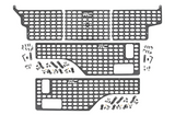 Molle Bed Panel Kit Jeep Gladiator JT 4WD (2020-2026)