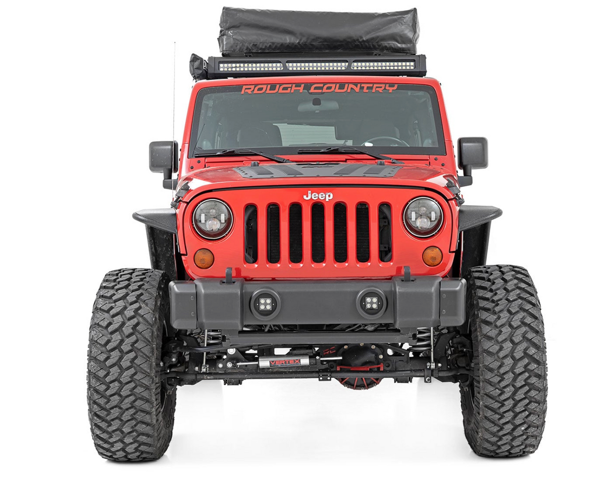 Front Bumper Caps Jeep Wrangler JK/Wrangler Unlimited (2007-2018)