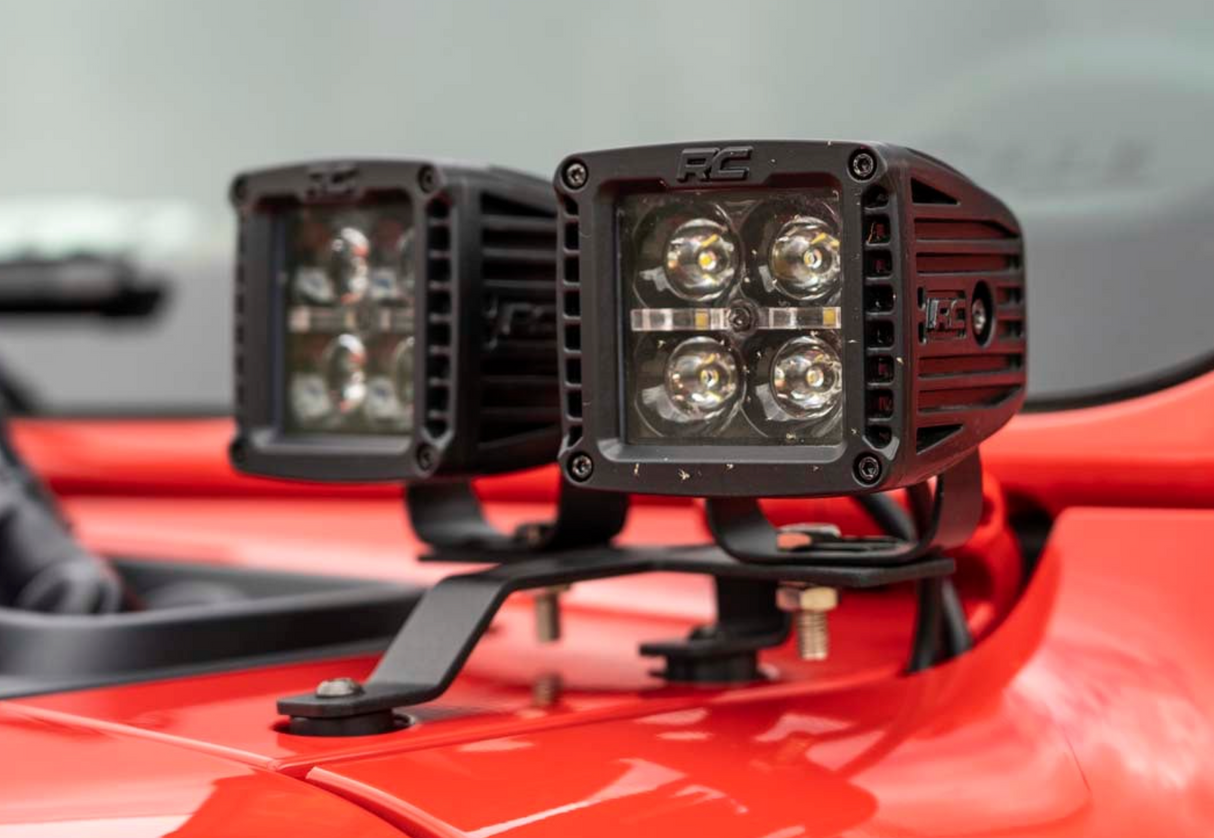 LED Ditch Light Kit Jeep Gladiator JT/Wrangler JL (18-26)