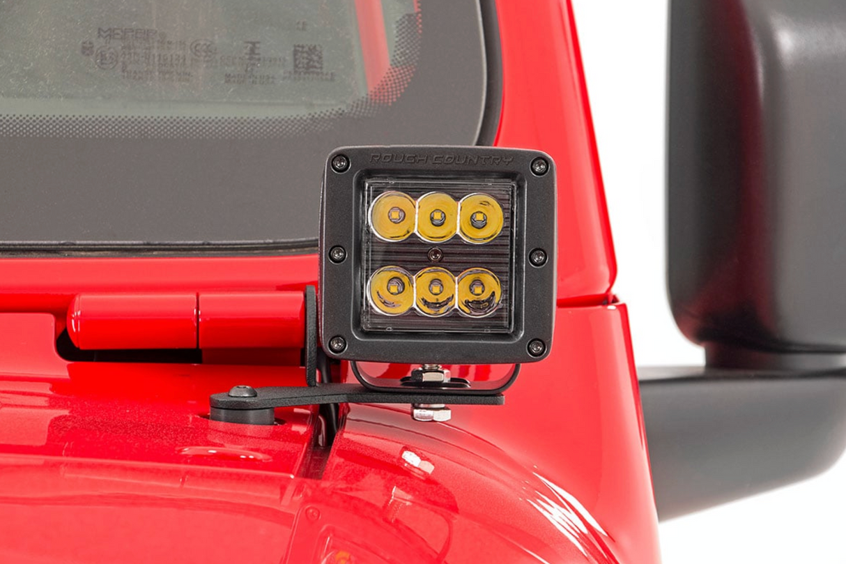 LED Ditch Light Kit Hinge Mount | Jeep Gladiator JT/Wrangler JL (18-26)