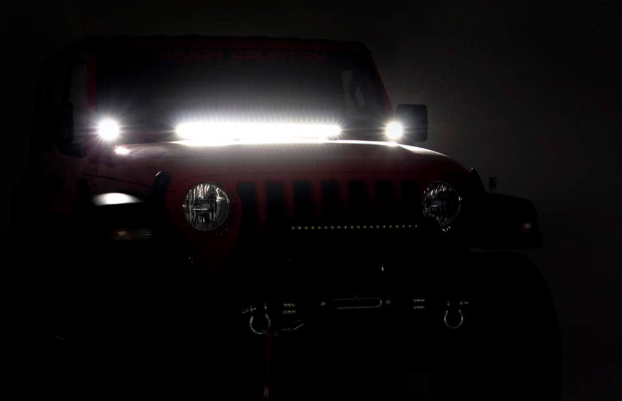 LED Ditch Light Kit Hinge Mount | Jeep Gladiator JT/Wrangler JL (18-26)