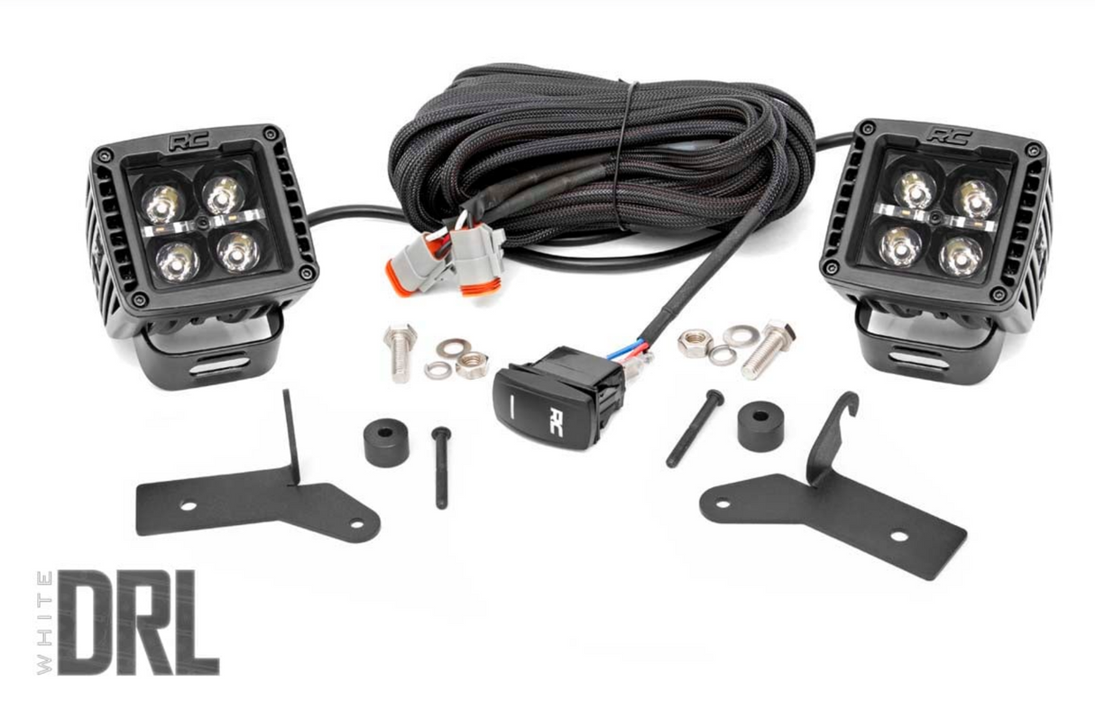 LED Ditch Light Kit Hinge Mount | Jeep Gladiator JT/Wrangler JL (18-26)