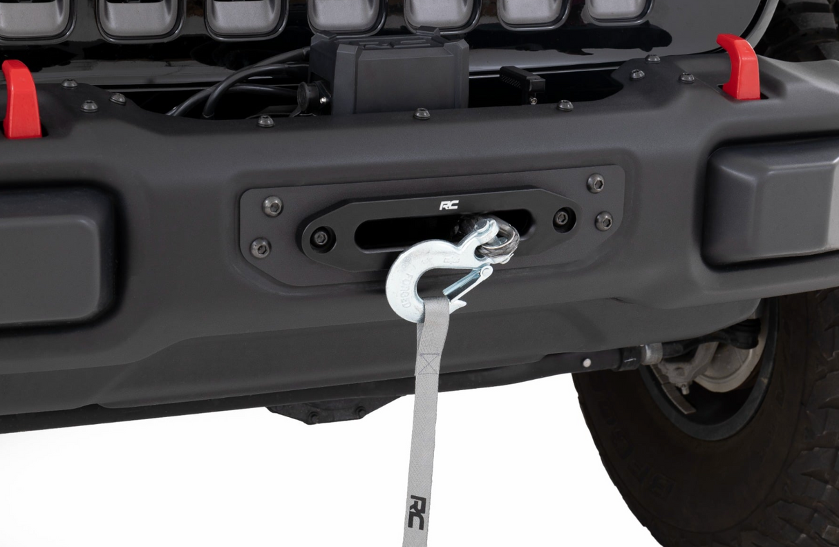 Winch Mounting Plate Modular Steel OE Bumper | Jeep Gladiator JT/Wrangler JL (18-26)