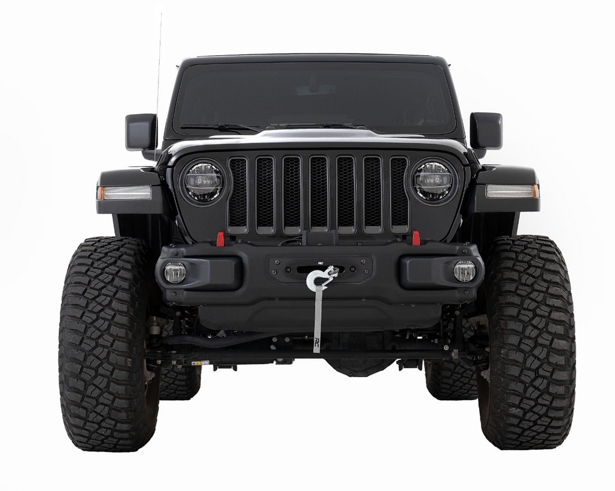 Winch Mounting Plate Modular Steel OE Bumper | Jeep Gladiator JT/Wrangler JL (18-26)