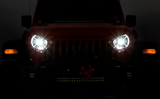 9 Inch DRL Halo LED Headlights DOT Approved | Jeep Gladiator JT/Wrangler JL (18-26)