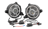 9 Inch DRL Halo LED Headlights DOT Approved | Jeep Gladiator JT/Wrangler JL (18-26)