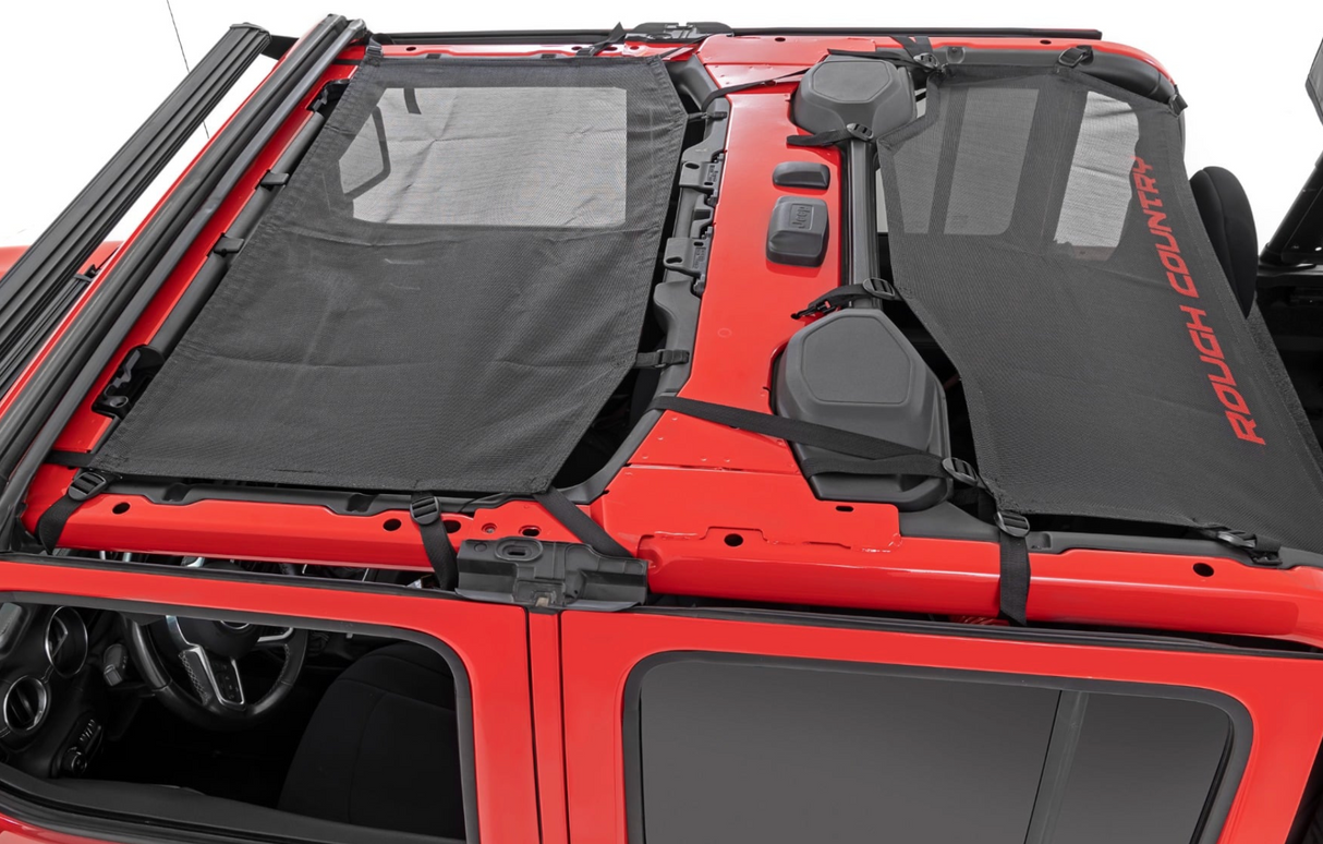Mesh Bikini Top Plus Black | Jeep Gladiator JT 4WD (2020-2024)