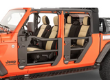 Carnivore Tube Doors Front and Rear for 18-26 Jeep Wrangler JL & Gladiator JT