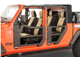 Carnivore Tube Doors Front and Rear for 18-26 Jeep Wrangler JL & Gladiator JT